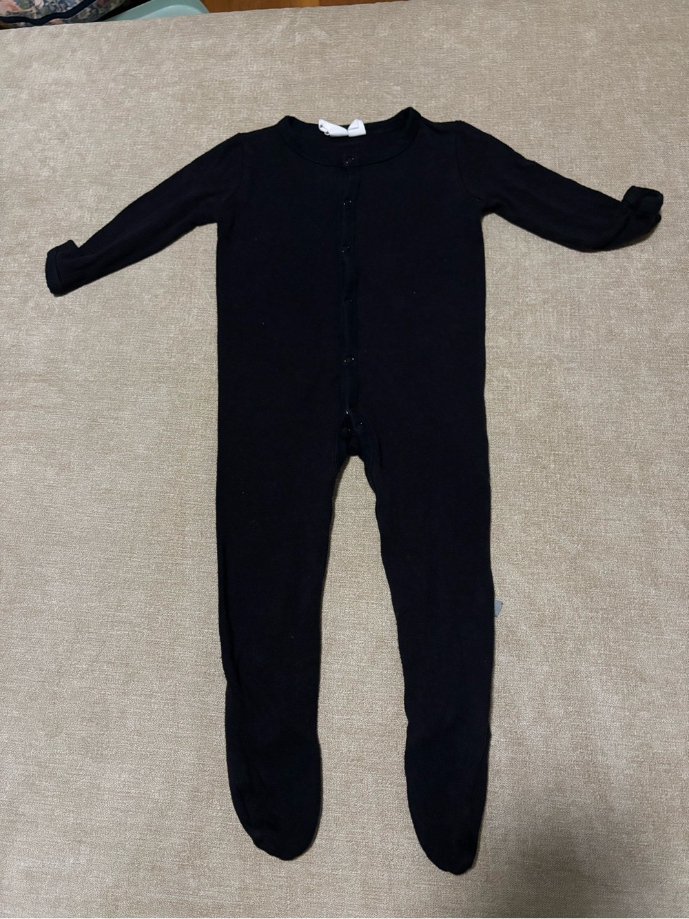 Kyte BABY Black Footed One-Piece